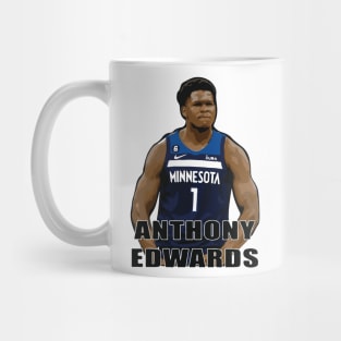 Anthony Edwards - basketball nba minnesota timberwolves minnesota timberwolves basketball playerkarl anthony towns sports ball basketball designs basketball lover basketball gift basketball fan gift idea basketball basketball basketball Mug